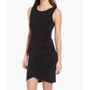 Leith Sleeveless Ruched Bodycon Dress